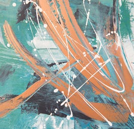 Painting with acrylic